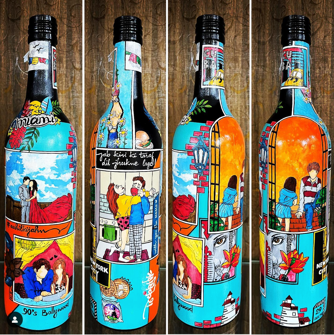 Stories on a Bottle